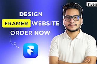 design framer website, framer landing page, figma to framer website in 12 hours