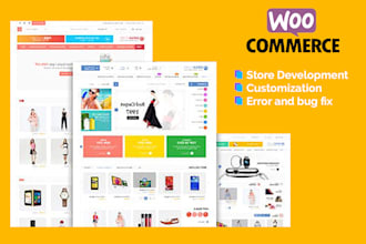 design ecommerce webshop or fix woocommerce webshop errors