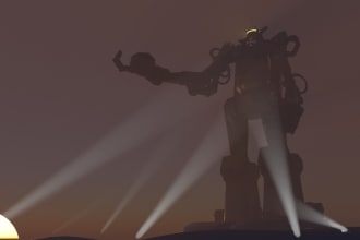 3d model vehicles for video game assets or short films