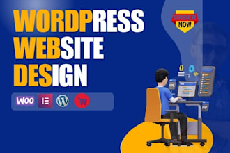 design wordpress ecommerce website, woocommerce store or online shop