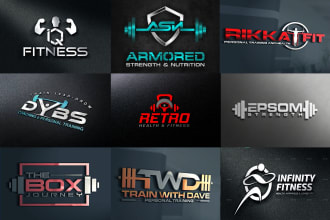 design sports, fitness, health, and gym logo