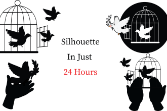 make an outstanding vector silhouette illustration, line art