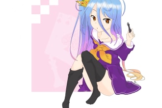 draw anything you want in comic and anime style