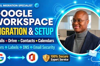 migrate google workspace, gmail, and organize your emails