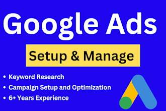 quickly setup and manage google ads adwords ppc campaigns