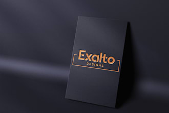make modern minimalist and luxury logo design