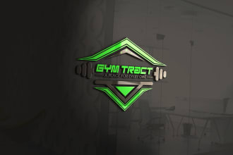 design modern fitness, gym, clothing and sport logo