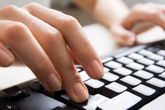 do accurate typing job in 24 hours, your typist