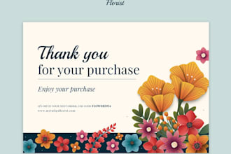 design luxury business card, thankyou card, and labels