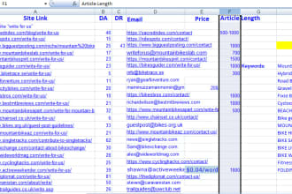 give you a perfect email list for blogger outreach