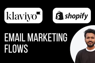 setup shopify klaviyo email flows and klaviyo funnel
