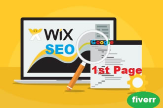 provide wix SEO service rank on google guaranteed