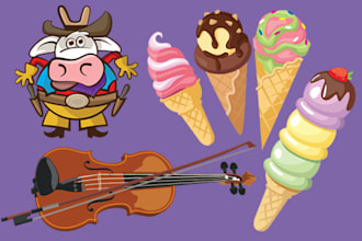 design awesome vector clip art illustration