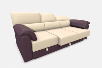 design furniture in 3d for website, ar, vr and xr