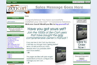 install an existing compatible zencart module