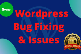 fix wordpress bugs, issues and errors