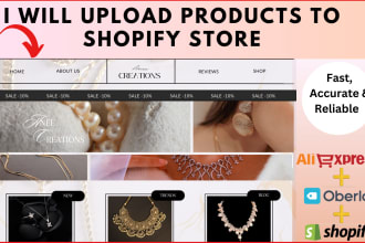 manage and upload products to your shopify and amazon store