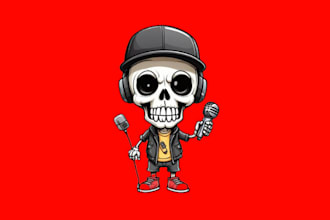 make 3 cartoon thumbnails for your type beat videos