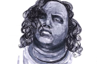 design your fantacy character digital portrait