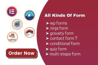 create gravity form or customize any custom wordpress form