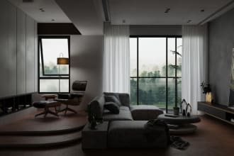 model and render a 3d scene in blender