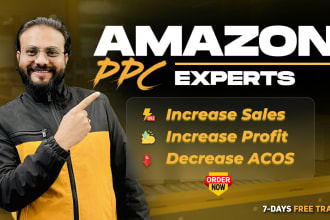 setup, optimize and manage amazon PPC ads campaign