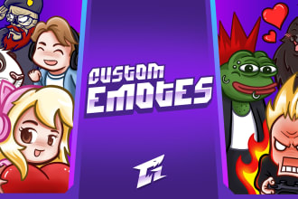 create cool custom twitch emotes and sub badge