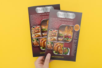 create heart catching flyer and brochure design for your business