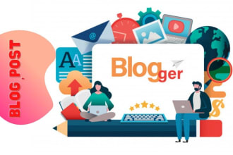 upload or publish your blog post and custom blog website design