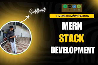 create custom mern stack websites using reactjs, nodejs, and mongodb