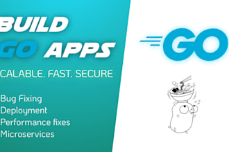 develop scalable and fast golang applications