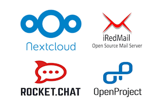 install nextcloud rocketchat gitlab iredmail etc