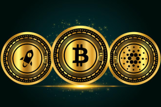 do a cryptocurrency, token, challenge coin, and coin design