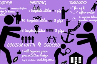 design an amazing powerpoint or keynote template