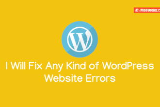 fix wordpress website problem issues
