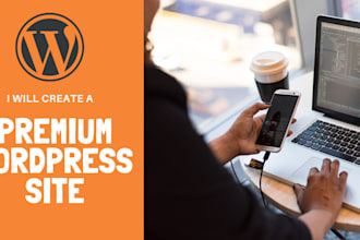 create a premium wordpress site