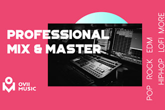 do professional mix and master