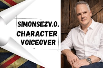 record character voices for games and animation