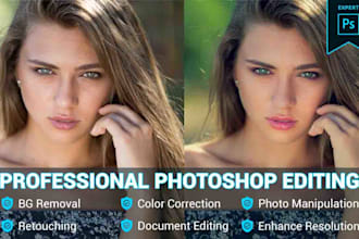 any photo editing, photoshop image manipulation, retouching