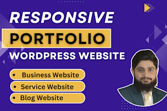 create responsive portfolio, restaurant business website