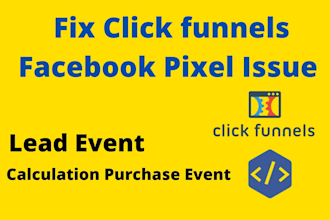 fix click funnels facebook pixel any issues