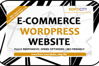 create a electronics business store website