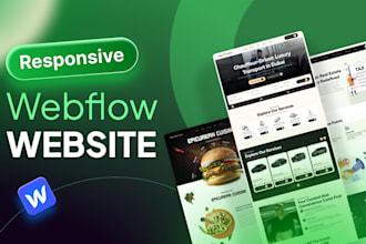 build a responsive webflow website, figma to webflow