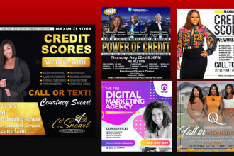 design professional instagram post flyer banner ads