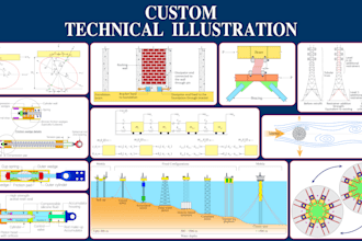 draw technical diagrams illustrations graphs flowcharts