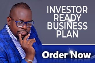 write business plan, proposal, pitch deck