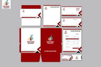 design business card, letterhead, envelope and stationery