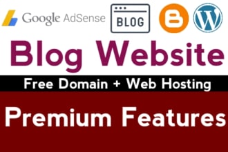 make blog website adsense and blogger websites