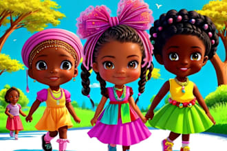 illustrate authentic african american children books