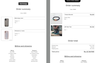 give professional shopify email templates